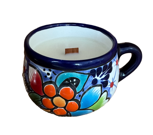 Talavera Mug Candle