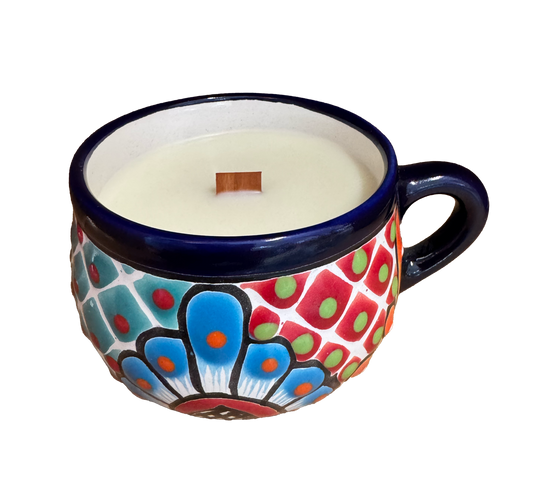 Talavera Mug Candle
