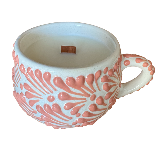 Talavera Mug Candle